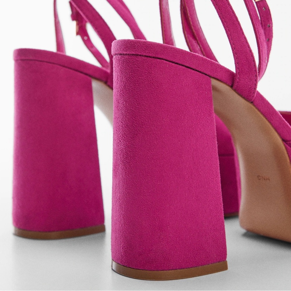 Mango Platform Ankle-Cuff Sandals - image 3